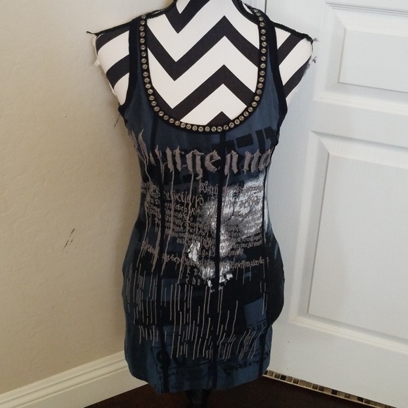 Salvage Dresses & Skirts - Salvage Blue Dress/Tunic NWOT